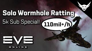 EVE Online - Wormhole Ratting as Solo Player