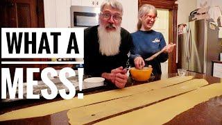 The PASTA Episode | Cooking Ravioli w/ Todd & Rachel