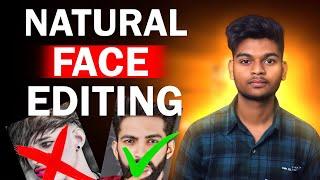Natural Face Editing In 2 Step|Natural Face Editing In Sketchbook|Sketchbook Face Editing||