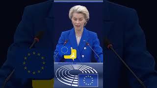 Over one third of Russia's budget today goes to military spending! It is a war economy! #vonderleyen