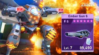 DEATH FROM ABOVE ️ Tengu Ember Gun - Mech Arena Annihilation