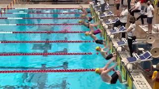 100m Backstroke | Provincial time | Event Winner | Lane 4 | 11yr old | Kids Swimming Competition