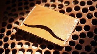 Classic Leather Card Wallet TUTORIAL // PATTERN
