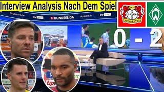 Leverkusen 0 vs 2 Bremen Analysis Interview Nach Dem Spiel 08/03/2025