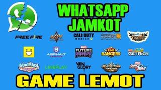 Kirim WA lemot, PING Game tinggi