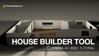 Cinema 4D Video Tutorial: House Builder Tool