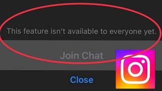 Instagram Fix This feature isn't available to everyone yet broadcast problem solve