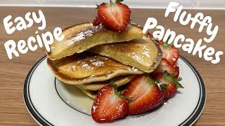 How to make EASY PANCAKES | Easy Recipes to do at Home