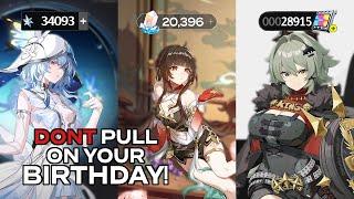 Are Gacha Pulls EXTRA LUCKY on Your BIRTHDAY? | HSR x WuWa x ZZZ Pulls