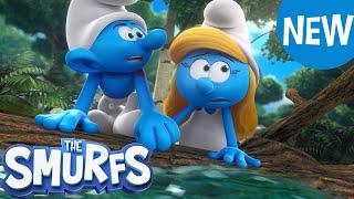 A Clumsy Escape! | NEW EXCLUSIVE CLIP | The Smurfs 2021