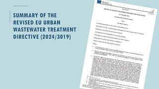 The revised EU Urban Wastewater Treatment Directive