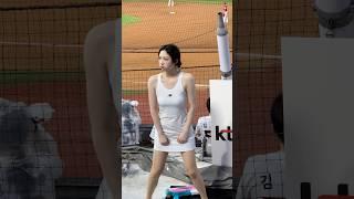 Kt wiz 17살 막내 장유진 치어리더가 화내면..? #ktwiz #장유진 #치어리더 #치어리더직캠 #cheerleader