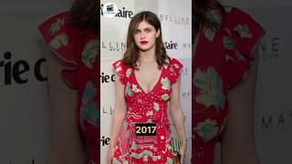 Alexandra Daddario Transformation ⭐ #thenvsnow #alexandradaddario #shorts