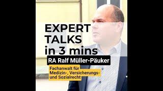 EXPERT TALKS in 3 mins - Ansprüche und Erstattung für ProthesenträgerInnen, RA Ralf Müller-Päuker