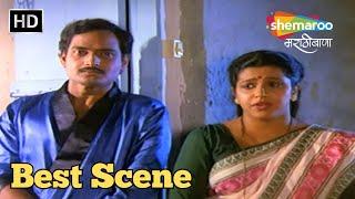 आईनी जगाचा निरोप घेतला - Emotional Scene - Tujhi Majhi Jamli Jodi - Savita Prabhune