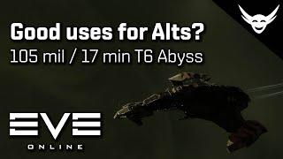 EVE Online - Good Alt uses? 105mil / 17 min - T6 Abyss