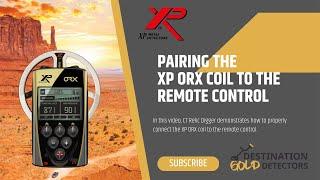 Pairing the XP ORX Coil to the Remote Control