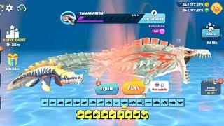 Zamahari̇bu Gameplay - All Shark Unlocked - Hungry Shark Evolution | Hungry shark - Shark game