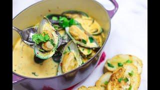 Mussels In Lemon Garlic Butter Sauce