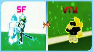 STICKY FINGER VS VAMPIRIC THE WORLD // A BIZARRE DAY // ROBLOX