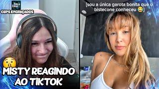 MISTY REAGINDO AOS VÍDEOS DO TIKTOK !? MISTY ENSINOU O GABRIEL A LUTAR AO VIVO - MELHORES CLIPS