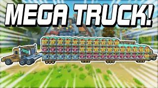 We Tried Building a Two Person MEGA TRUCK for Mass Transporting Crates! (Co-op Ep. 64)