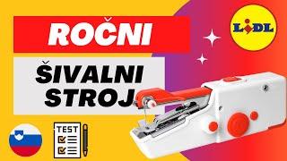 ROČNI ŠIVALNI STROJ EASY MAXX SLOVENIJA SLOVENE LIDL