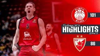 Olimpia Milano - Stella Rossa Highlights