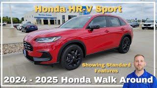 2024 - 2025 Honda HR-V Sport Walkaround Standard Features