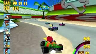 Playstation - Woody Woodpecker Racing .flv