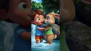 Rabbit hero safe a boy #rabbit #shortsvideo #hero