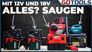 Akku Sauger 12V 18V 54V Neuheiten | Nass, Trocken oder Blasen? | Metabo, Milwaukee, Dewalt & Makita