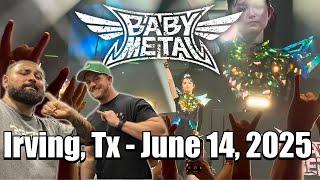 BABYMETAL - IRVING, TX  was INSANE | Full Concert Vlog + Bloodywood Interview + Post Show REACTION!