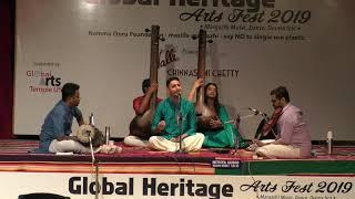 Global Heritage Art Fest 2019 | Carnatica | Carnatic Vocal Concert S Girijashankar