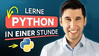 Python Tutorial für Anfänger꞉ Lerne Python in 60 Minuten (deutsch)