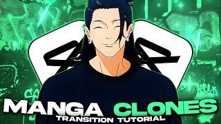 CapCut PC | Manga Clones Transition Tutorial