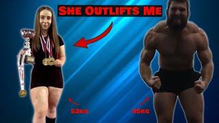This 52kg Female Powerlifter Outbenches Me