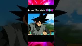 Goku and black Goku  #music #halloween #song#anime #trending#trendingshorts #animeedit#edm#remix