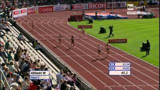 400m hurdles women Final - Heat 2 European Team Championship Stockholm 2011