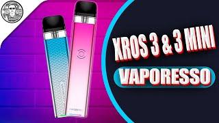 Vaporesso XROS 3 & XROS 3 MINI Дизайнерам респект