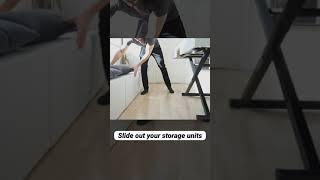4 Micro Apartment HACKS in 60 SECONDS!! #shorts