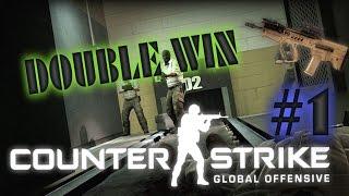 CS:GO #1 - Double Win!