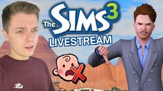 Is my sim a deadbeat dad? - The Sims 3 Livestream