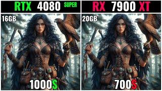 Rtx 4080 Super Vs Rx 7900 Xt - test in 20 games 1080p -2k - 4k