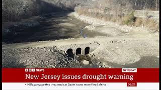 Weather Events - Wildfires and drought in New Jersey (USA) 14/Nov/2024