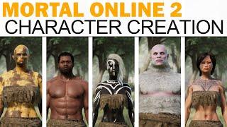 Mortal Online 2 - Full Character Creation (All Races, Male & Female, & All Customization Options!)