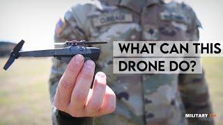 What can a Black Hornet drone do?