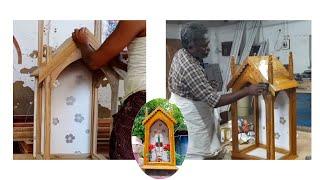 mary matha grotto wood work and polish work | Amazing wood work | Sree Hari Constructions