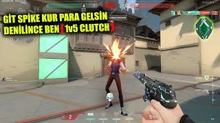 Git kur para gelsin diyen OMEN'i utandıran 1V5 Clutch ! VALORANT