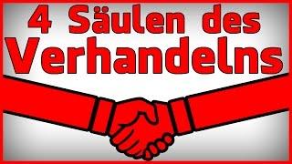 Die 4 Säulen des Verhandelns - Richtig Verhandeln wie ein Profi